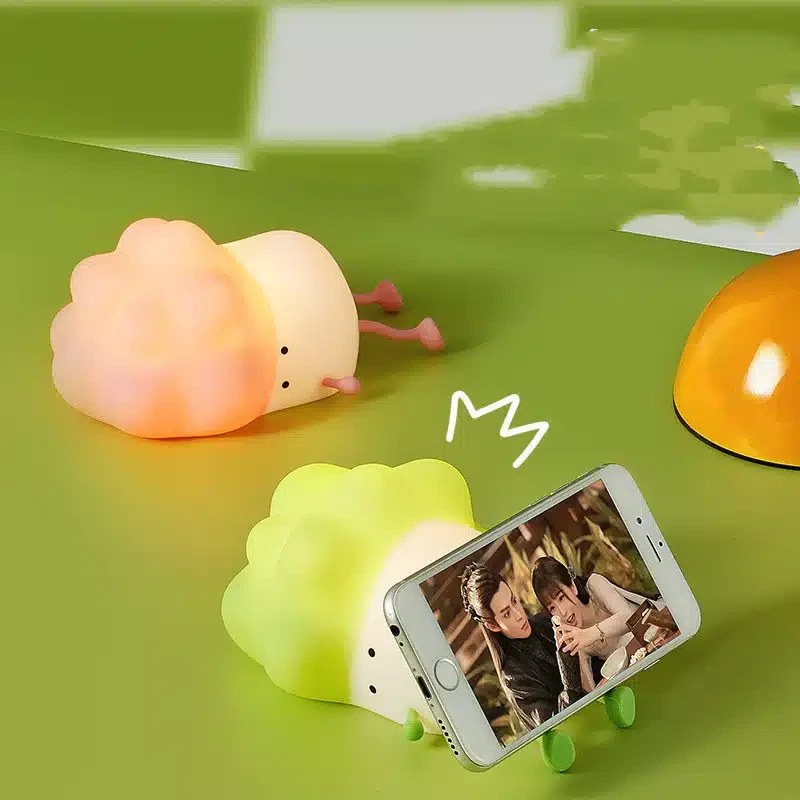 چراغ خواب سیلیکونی فانتزی طرح کلم مدل K-1110